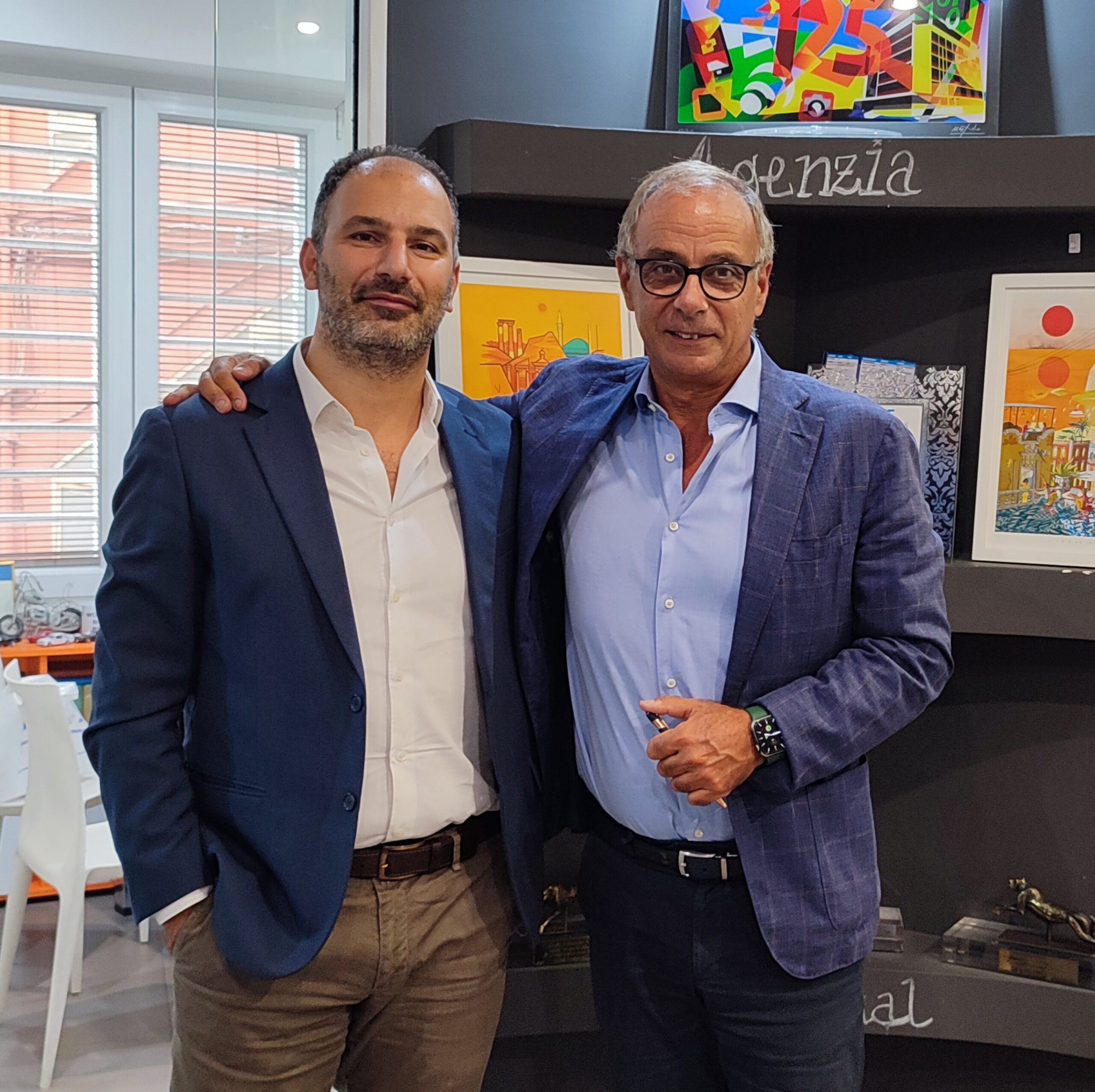 Antonio de Filippis e Eugenio Vatrella, i CEO di Agorass